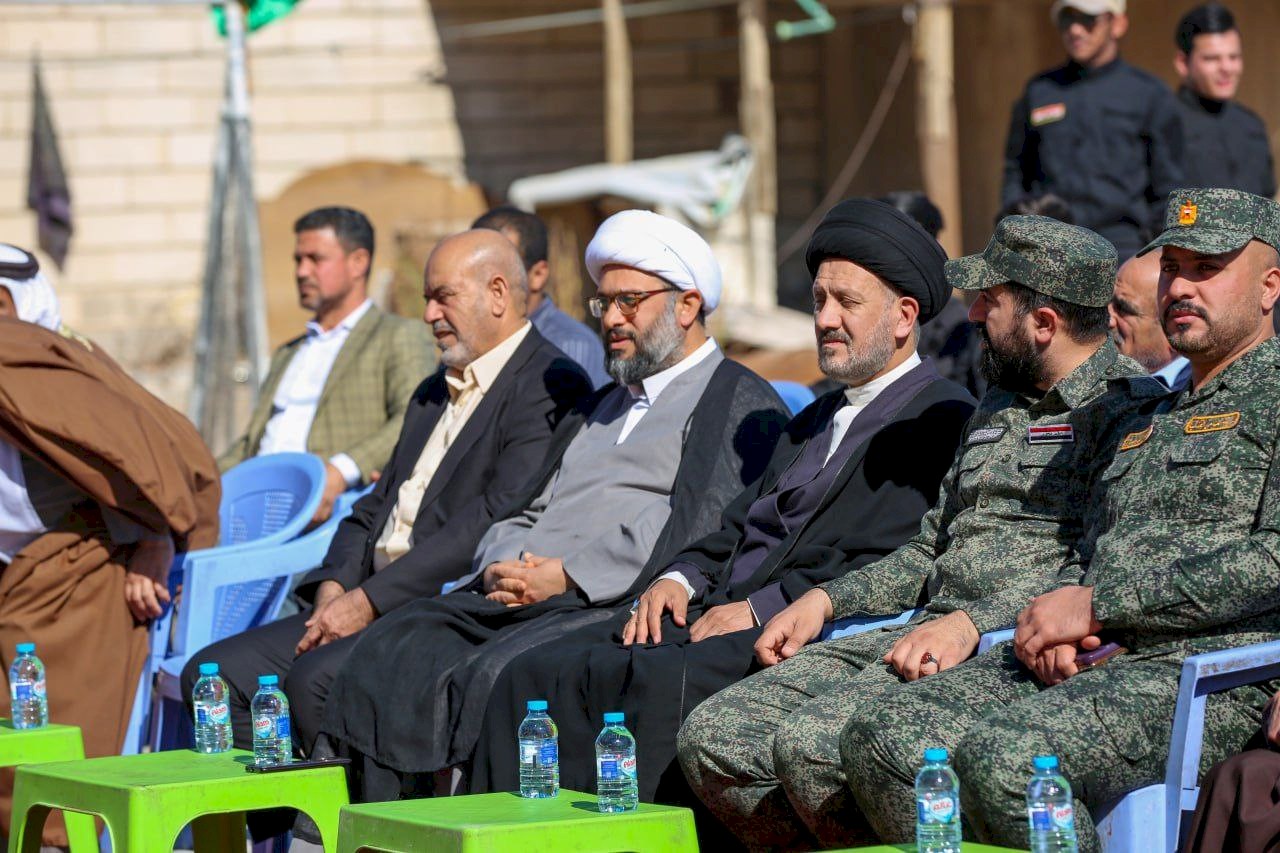 مركزُ تراثِ البصرةِ يحضرُ افتتاح مدرسة الشَّهيد طاهِر البديري أحد أبطال فرقة العبّاس(عليه السلام) القتالية