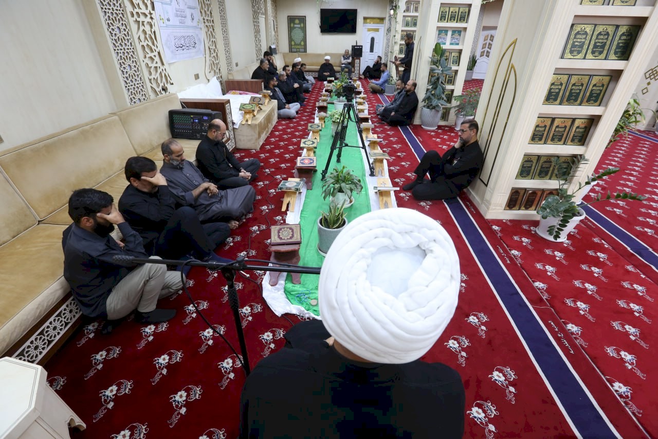 مركز تراث البصرة يقيم مجلس عزاء استشهاد الإمام علي ( عليه السلام)