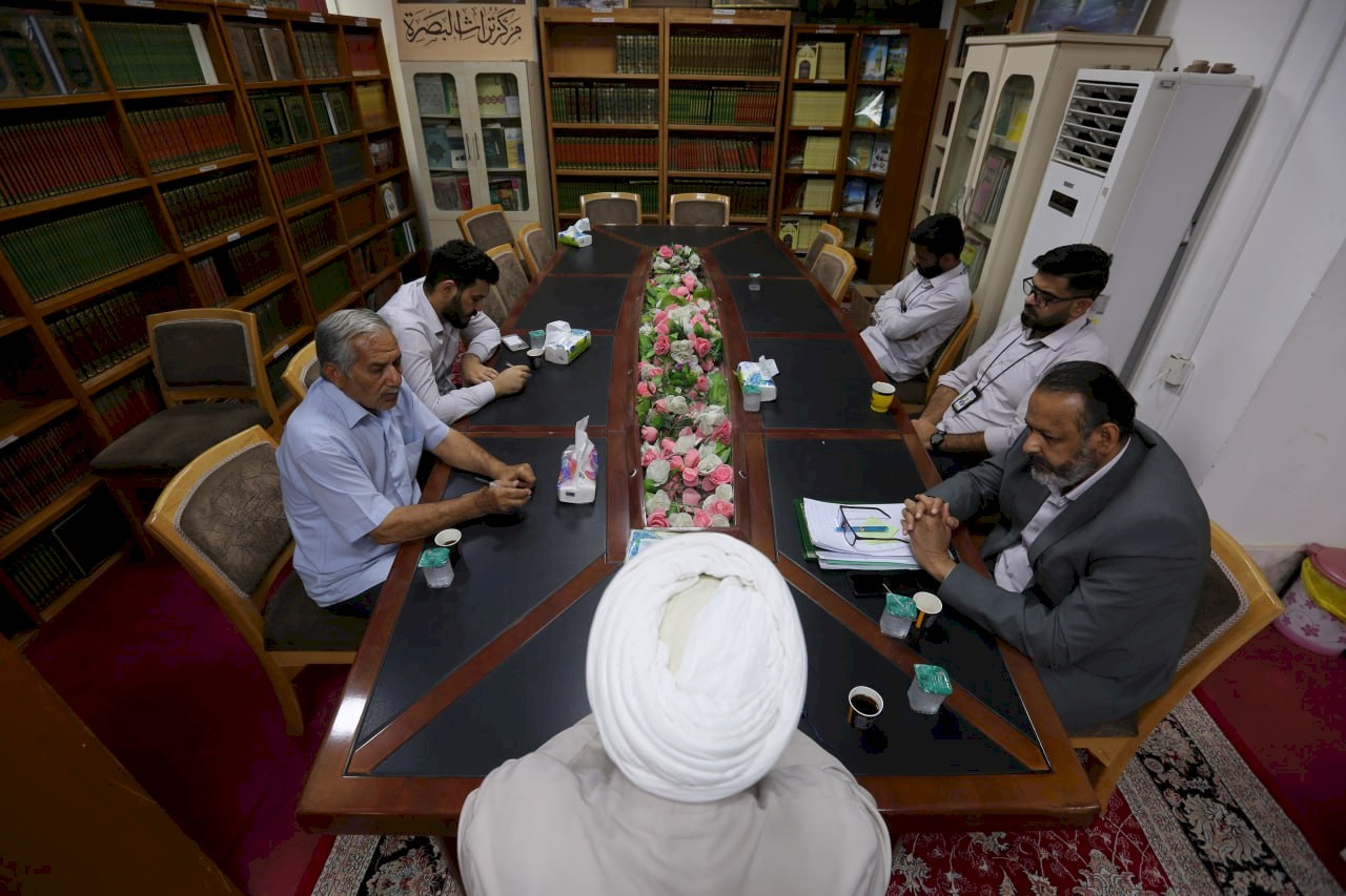 الاجتماع الدوري لوحدة الإعلام في مركز تراث البصرة