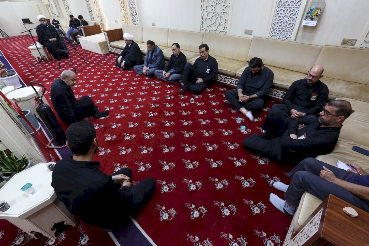 مركزُ تُراثِ البَصرةِ يُقيمُ مَجلِساً حُسينيَّاً لمناسبة اِستشهاد الإمام الباقر (عليه السّلام)