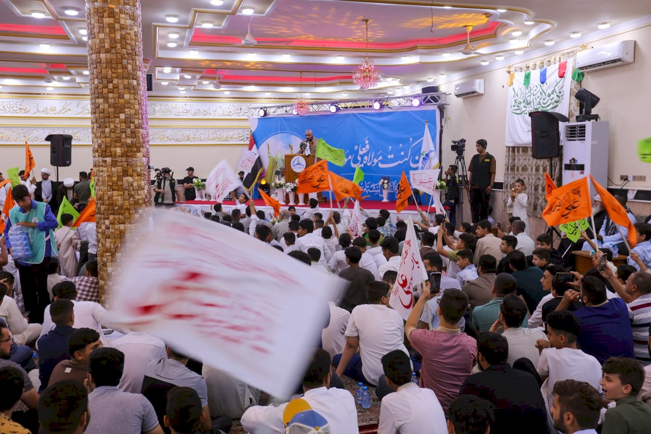 مركزُ تراثِ البصرة يحضر احتفالات عيد الغدير الأغر