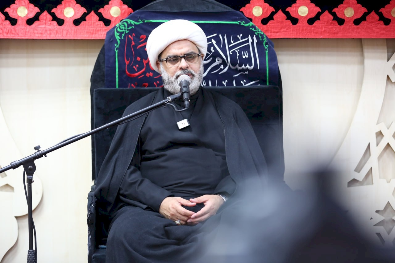 بمراسم حزينة .. مركز تراث البصرة  يختتم مجالسه العاشورائية بمجلس دفن الأجساد الطاهرة