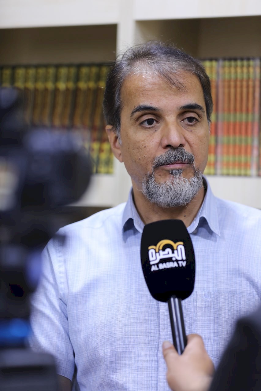 قناة البصرة الفضائية تزور مركز تراث البصرة