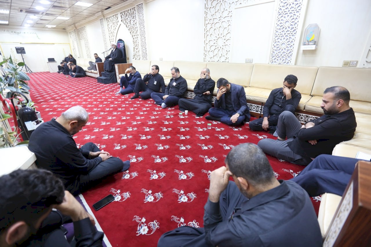 مركزُ تراثِ البصرةِ يقيمُ مجلِساً حُسينيَّاً للرِّوايةِ الثَّانيةِ لاستشهادِ الزَّهراء البتول (عليها السَّلام)