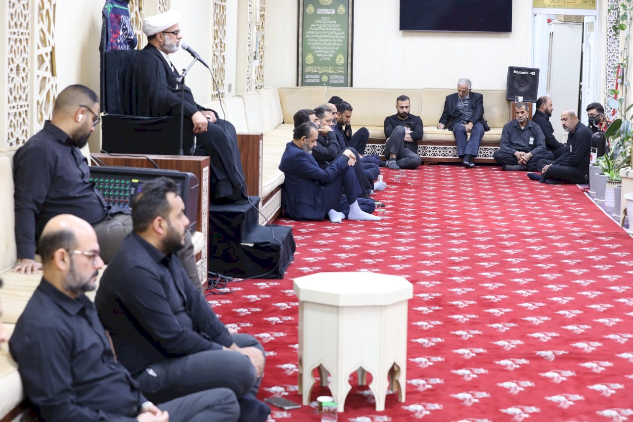 مركزُ تراثِ البصرةِ يقيمُ مجلِساً حُسينيَّاً للرِّوايةِ الثَّانيةِ لاستشهادِ الزَّهراء البتول (عليها السَّلام)