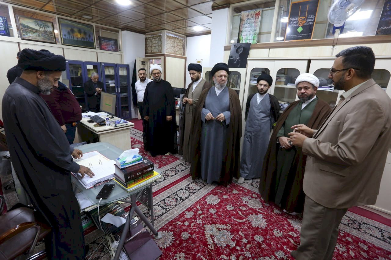 مركزُ تراثِ البصرةِ  يستقبلُ سماحةَ السيِّدَ عبد الحسين القاضيّ