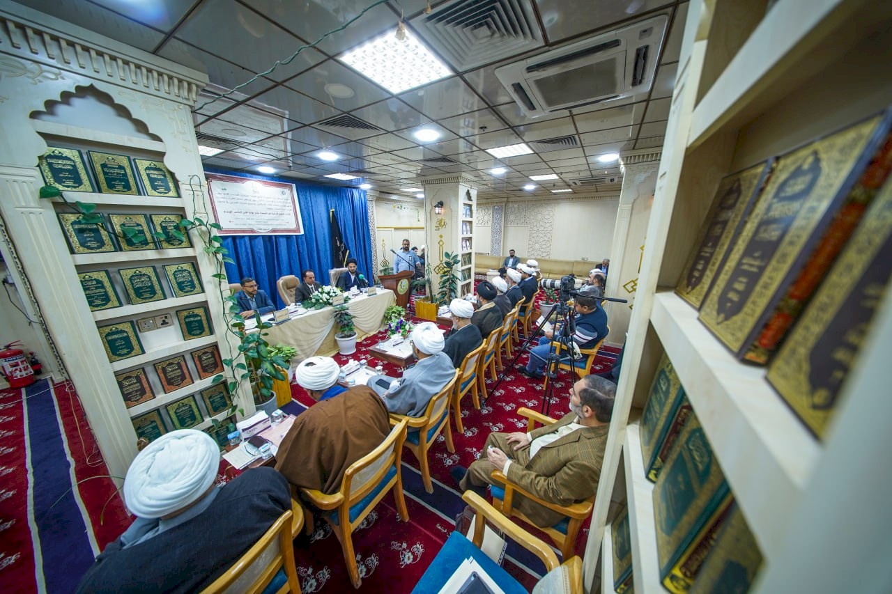 انطلاقُ أعمال اليوم الأوَّل من النَّدوةِ العلميَّةِ الموسَّعةِ الموسومةِ بـ (التُّراث العلميِّ للإماميَّة في البصرةِ حتى نهايةِ القرن الخامس الهجريّ)