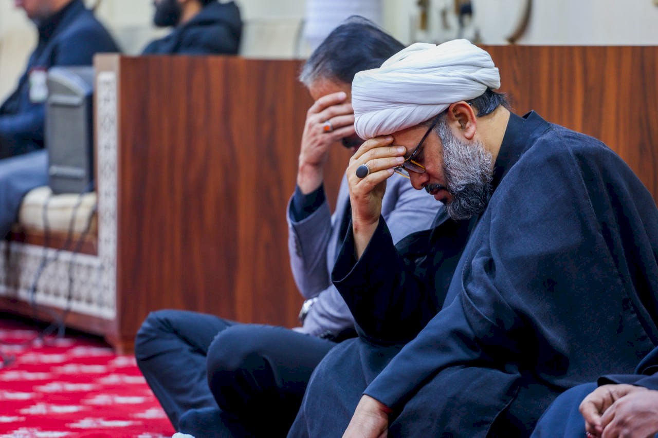 لمناسبةِ استشهاد الإمام الكاظم ( عليه السَّلام )، مركزُ تراثِ البصرةِ يقيمُ مجلساً للعزاء