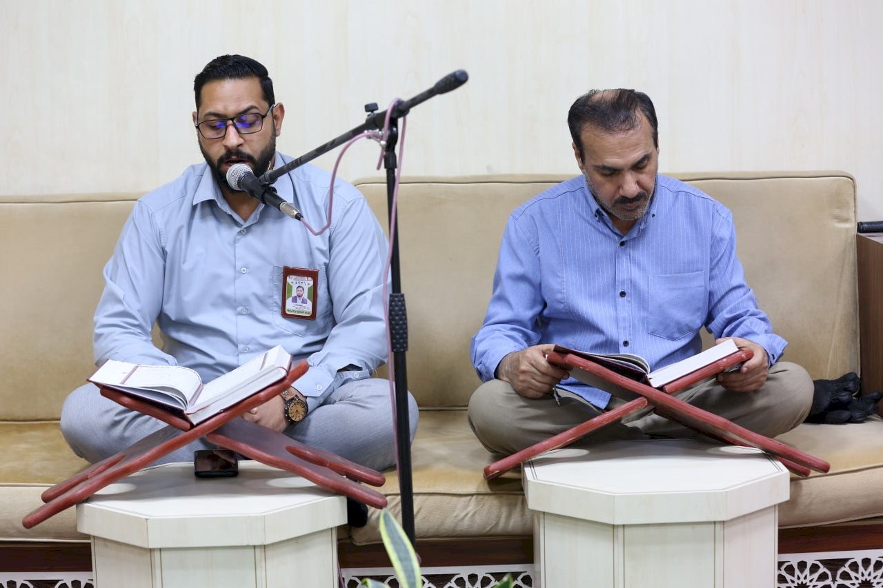 انطلاقُ الختمةِ القرآنيَّةِ الرَّمضانيَّة في مركزِ تراثِ البصرةِ