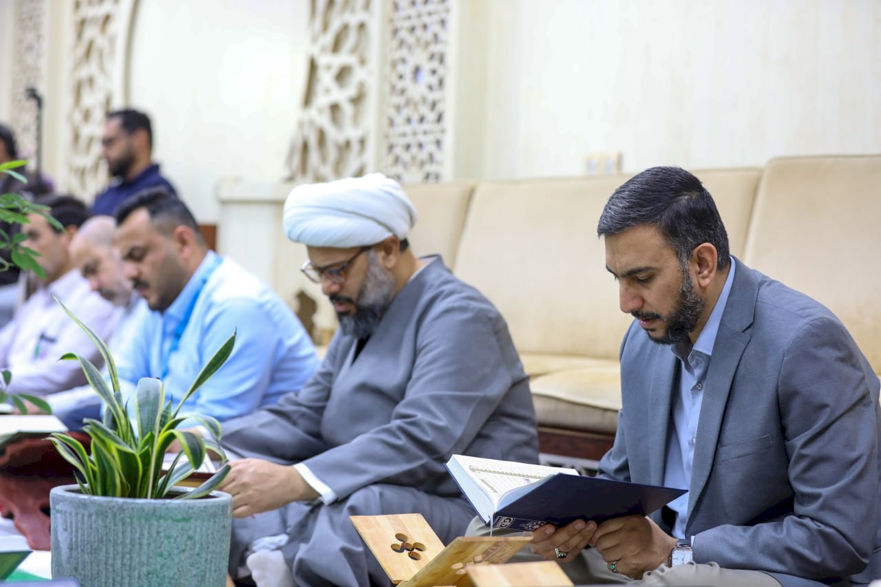 اختتامُ البرنامجِ القرآنيِّ الرمضانيِّ المبارك في مركزِ تراثِ البصرةِ