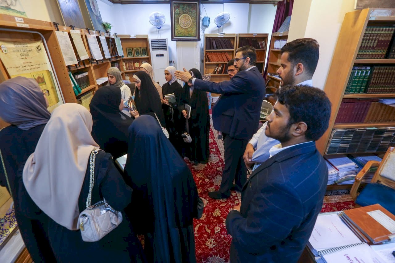 ⭕كليَّةُ الإمامِ الكاظمِ (عليه السَّلام) للعلومِ الإسلاميَّةِ الجامعةِ في ضيافةِ مركزِ تراثِ البصرةِ
