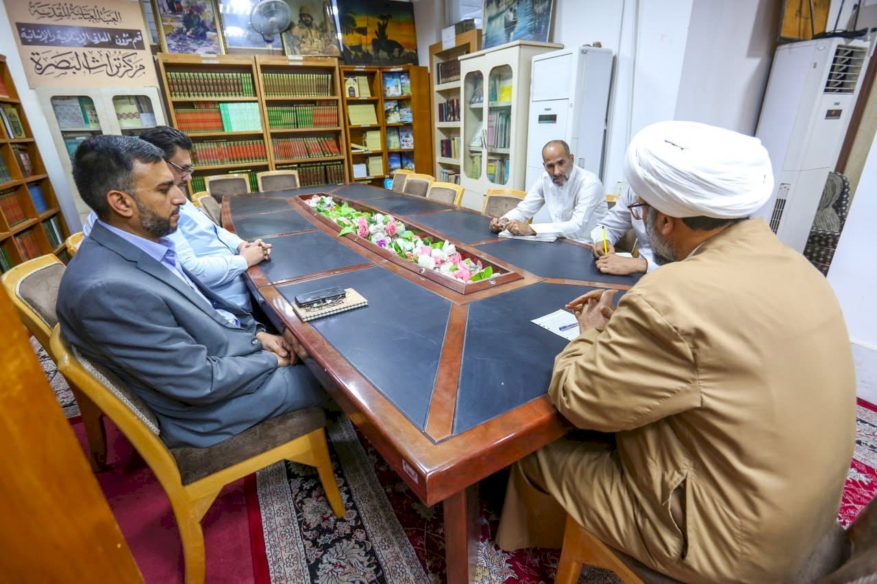 ⭕ مركز تراث البصرة يعقد اجتماعا دوريًّا لوحدة الدراسات