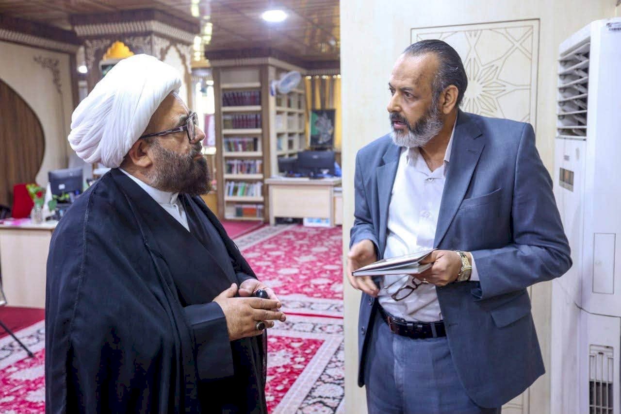 ⭕️مركز تراث البصرة يناقش سبل التعاون المشترك مع وفد ممثّليّة جامعة المصطفى العالمية
