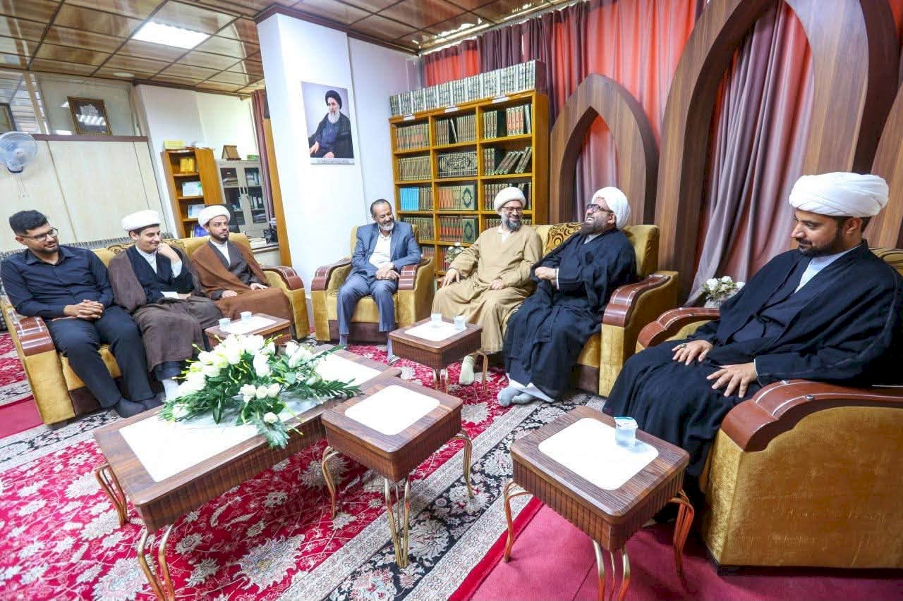 ⭕️مركز تراث البصرة يناقش سبل التعاون المشترك مع وفد ممثّليّة جامعة المصطفى العالمية