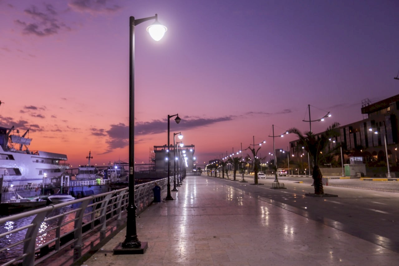 (كورنيش شط العرب)  معلمٌ سياحيٌ بصري / المصور أحمد عبد العباس