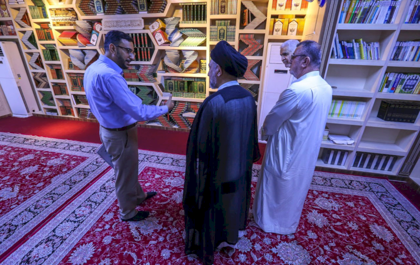 مرکز تراث البصرة يستقبل إمام وخطيب مسجد وخطوة  الإمام علي عليه السلام