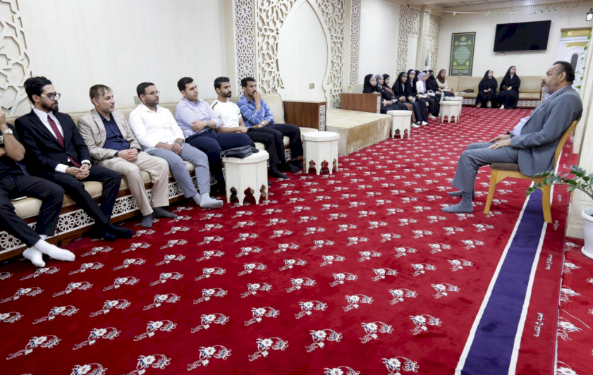 قسم علوم القرآن في كلية التربية للعلوم الإنسانية بجامعة البصرة يزور مركز تراث البصرة
