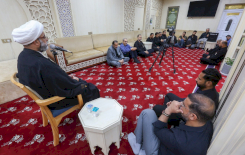 ⭕مركز تراث البصرة يقيم مجلساً للعزاء لمناسبة ذكرى شهادة الإمام الباقر ومسلم بن عقيل (عليهما السلام)