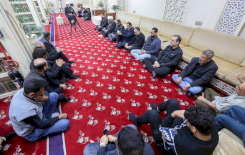 مركز تراث البصرة يقيم مجلسا حسينيا لمناسبة الرواية الثالثة لاستشهاد السيدة الزهراء ( عليها السلام )