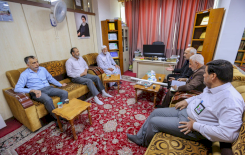 مركزُ تراثِ البصرةِ يستقبلُ وفداً يمثِّلُ مؤسسة التمسك بالثّقلين، وهيأة لن تمحو ذكرنا الثَّقافية