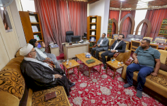⭕مركز تراث البصرة يستقبل وفداً من هيأة خّدام الإمام الحسين ( عليه السَّلام )