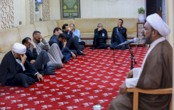 مركز تراث البصرة يقيم مجلساً للعزاء بمناسبة استشهاد الإمام العسكري (عليه السلام)