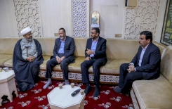 الشيخ المؤمن في ضيافة مركز تراث البصرة