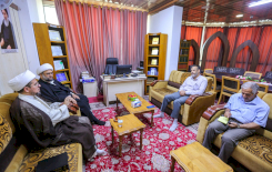 مدير مركز تراث الحلة يزور مركز تراث البصرة
