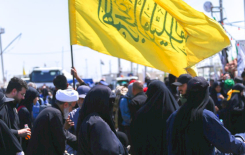 استمرار تدفق الزائرين من منفذ الشلامجة الحدودي في البصرة / صفر 1445هـ المصور: أمير جاسم العاشور