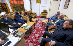 مركز تراث البصرة يستقبل وفداً من مديرية  الوقف الشيعي