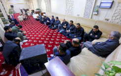 مركز تراث البصرة يقيم مجلسا  للعزاء لمناسبة  استشهاد السيدة أم البنين (عليها السلام )