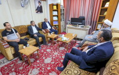 دائرة البحوث والدراسات في ديوان الوقف الشيعي تزور مركز تراث البصرة