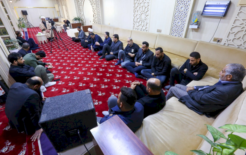 مركز تراث البصرة يقيم مجلسا  للعزاء لمناسبة  استشهاد السيدة أم البنين (عليها السلام )