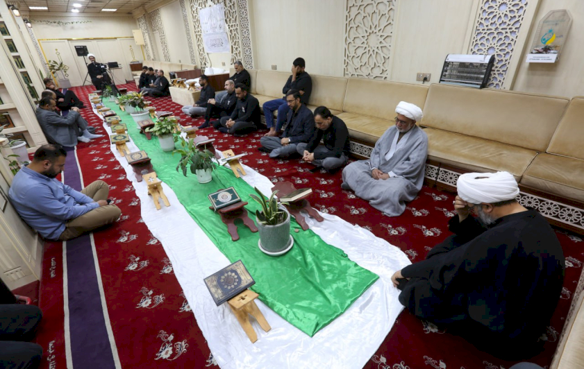 مركز تراث البصرة يقيم مجلس عزاء استشهاد الإمام علي ( عليه السلام)