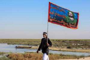 توافد الزائرين في مسيرة الأربعين البصرة 1438هـ - المصور: أمير جاسم