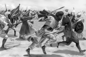وصولُ كتابِ الإمام ِعليٍّ (عليه السّلام) إلى أهلِ البصرةِ يدعوهم إلى نصرتِهِ في قتالِ الخوارجِ