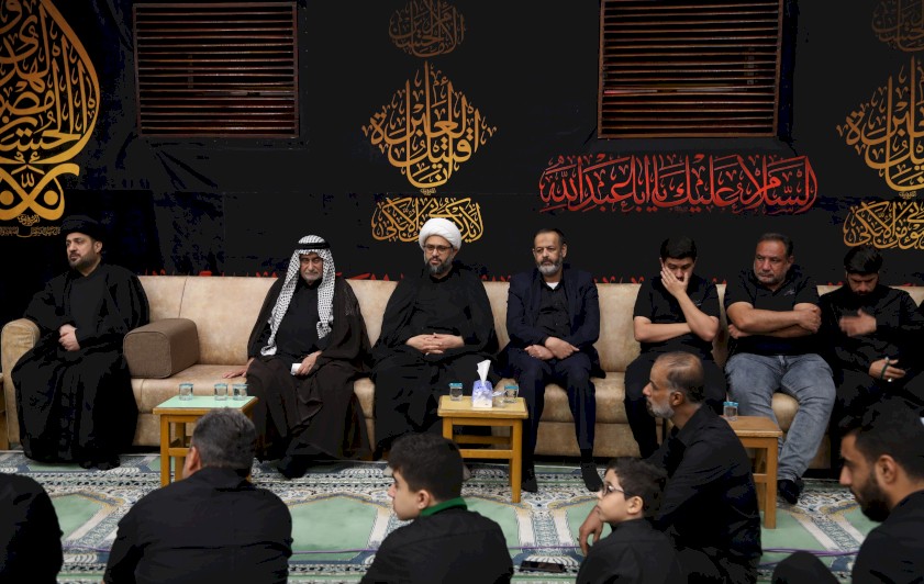◼عدسة المركز ترصد بعض مجالس العزاء في مدينة البصرة للعشرة الأولى من محرم الحرام لعام 1446 هـ