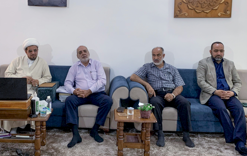 مُناقشة فعاليات "أسبوع الإمامة"  في رحاب مركز تراث الحِلَّة