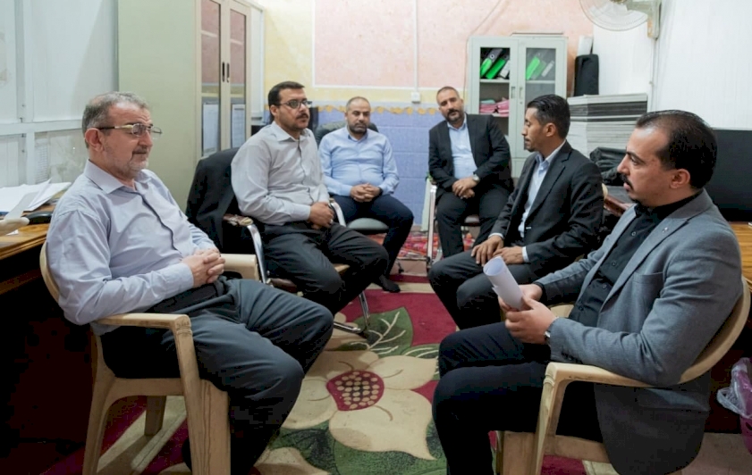 جلسة حوارية في إعلامِ مركزِ تُراثِ الحلة