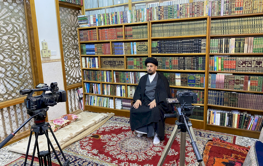 كواليس الفلم الوثائقيّ عن فقيد الحوزة الحِلِّيَّة السيِّد علي شناوة وتوت