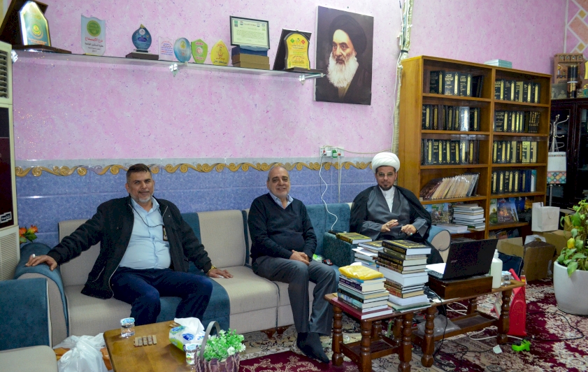 رئيس الهيأة العليا لمشروع الحِلَّة مدينة الإمام الحسن المجتبى في زيارة لمركز تراث الحِلَّة