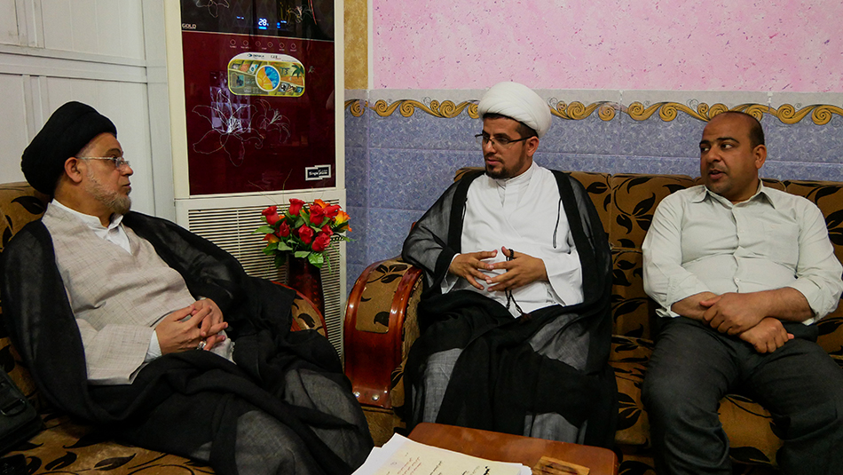 السيد علاء آل عالم في ضيافة مركز تراث الحِلَّة