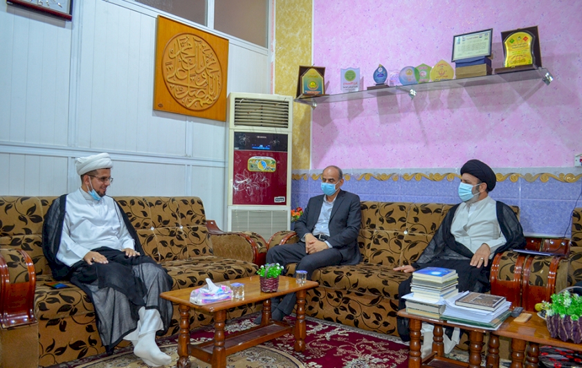 زيارة السيِّد مشرف القسم لمركز تراث الحِلَّة