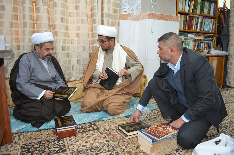 زيارة مكتبة الإمام الحسن عليه السلام في النجف الأشرف