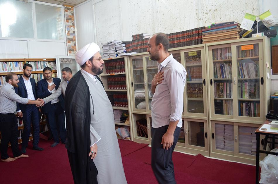 زيارة رئيس قسم شؤون المعارف الإسلامية و الإنسانية  مركز تراث الحلة