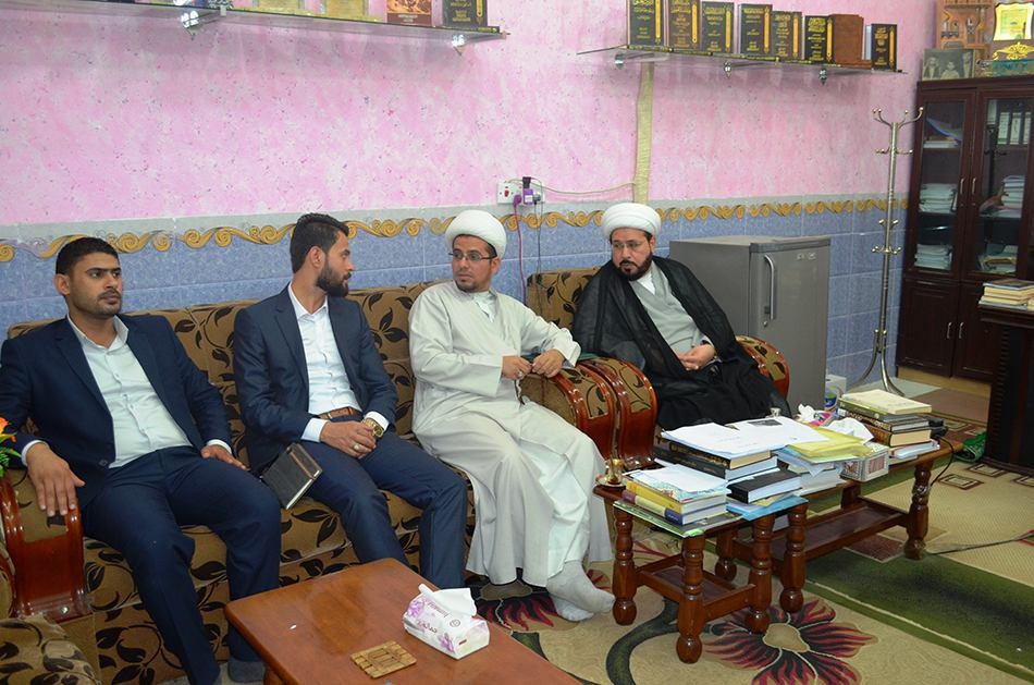 زيارة رئيس قسم شؤون المعارف الإسلامية و الإنسانية  مركز تراث الحلة