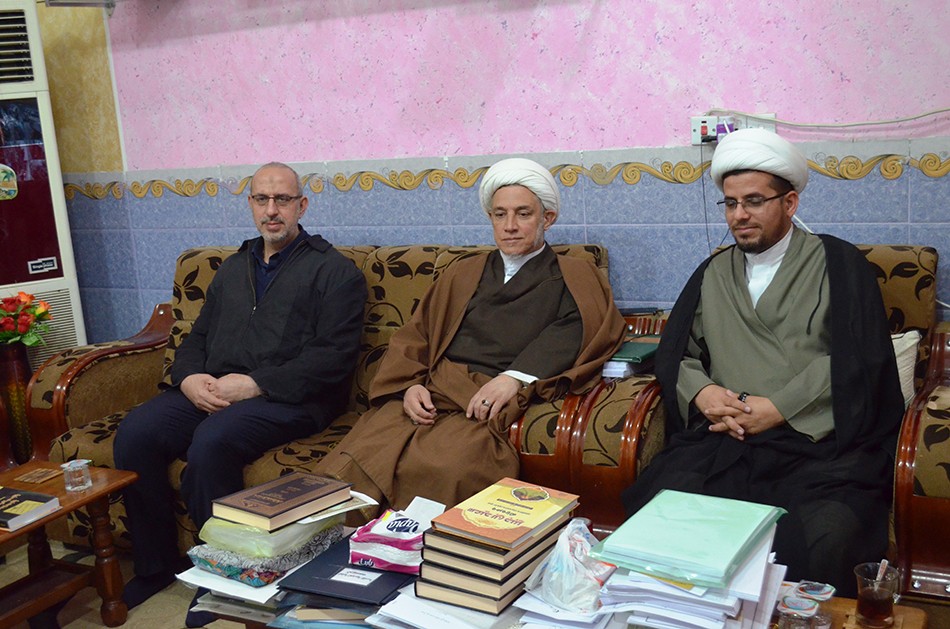 الشيخ قيس العطّار في ضيافة مركز تراث الحِلَّة