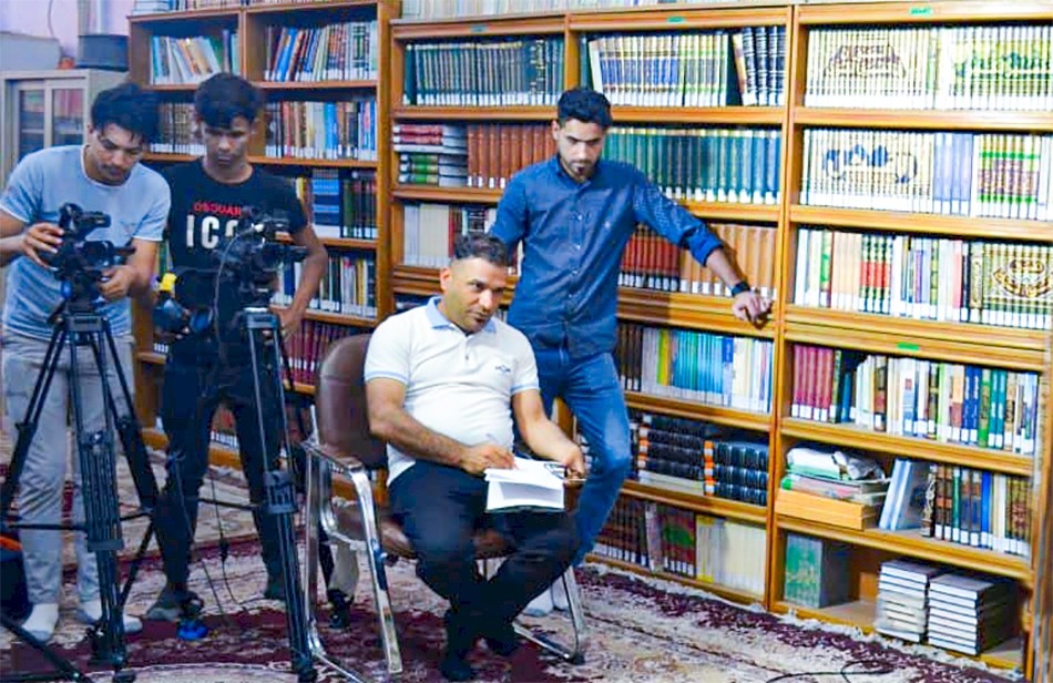 قناة الامام الصادق الفضائية تسلط الضوء على نشاطات مركز تراث الحلة