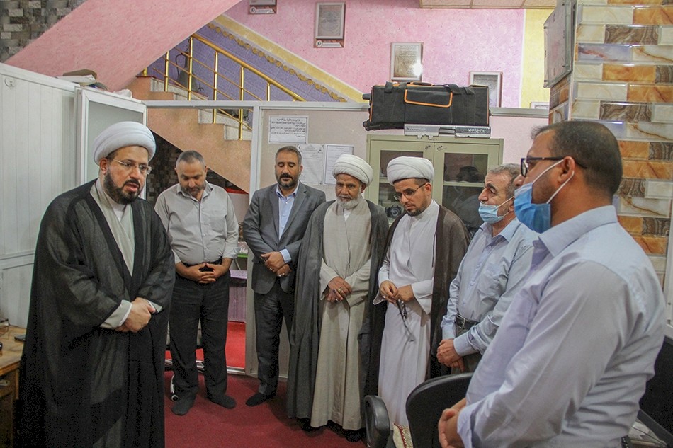 رئاسة قسم شؤون المعارف الإسلامية والإنسانية تزور مركز تراث الحلة