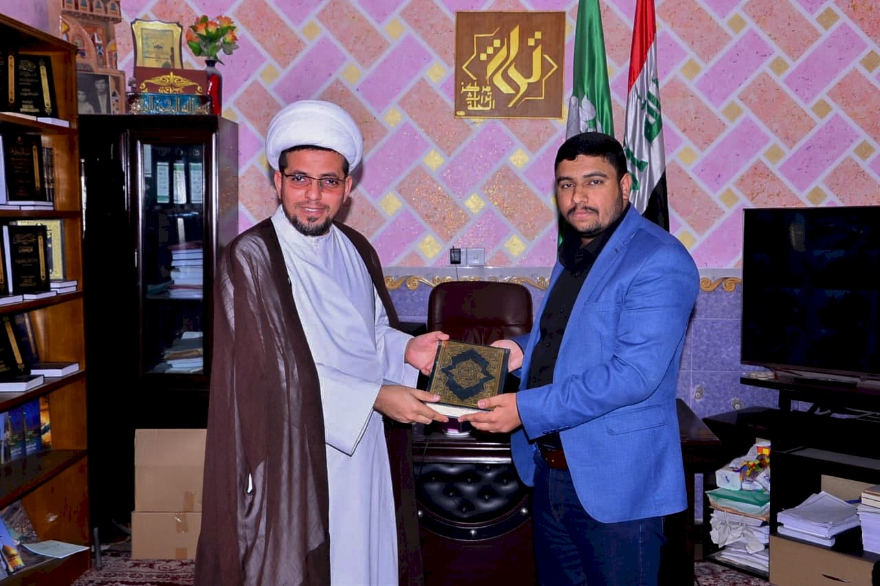 معهدُ القرآن الكريم فرع بابل يبحثُ آفاقَ التعاون مع مركز تراث الحلة